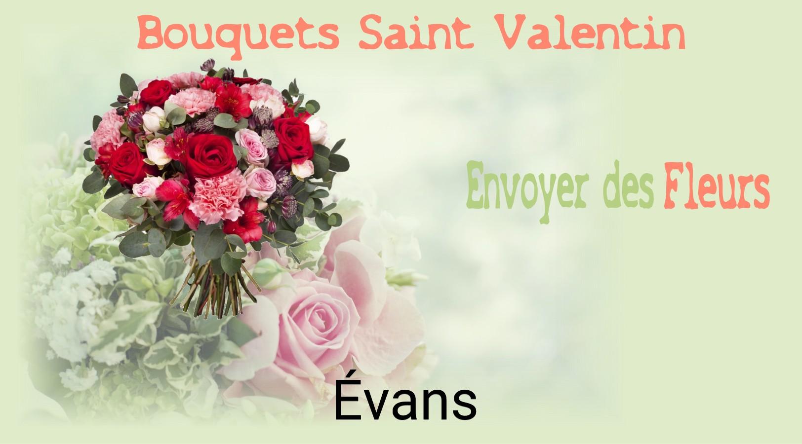 Roses de Saint-Valentin livrées à Évans